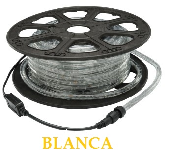 MANGUERA LED EXTERIOR BLANCA 2.4W*MTS #MLED2-25/LD