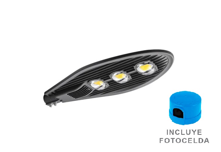 LUMI T-COBRA C/FOTOCELDA 150W-65K# 60066C-1/SL-WLSL-150W