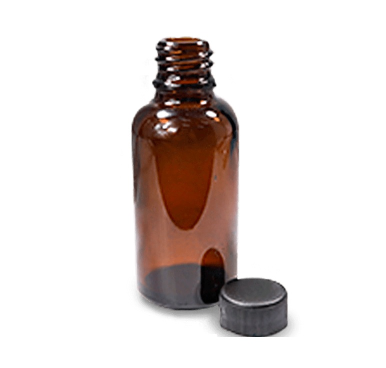 VASO P/SPRAY VIDRIO PEQ. 15ML