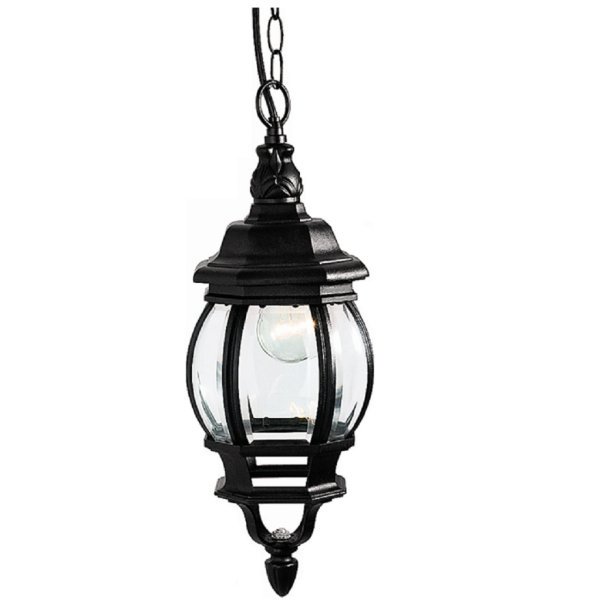 FAROL COLGAR 1XE27 15X41CM NEGRO# FTL-7356/N