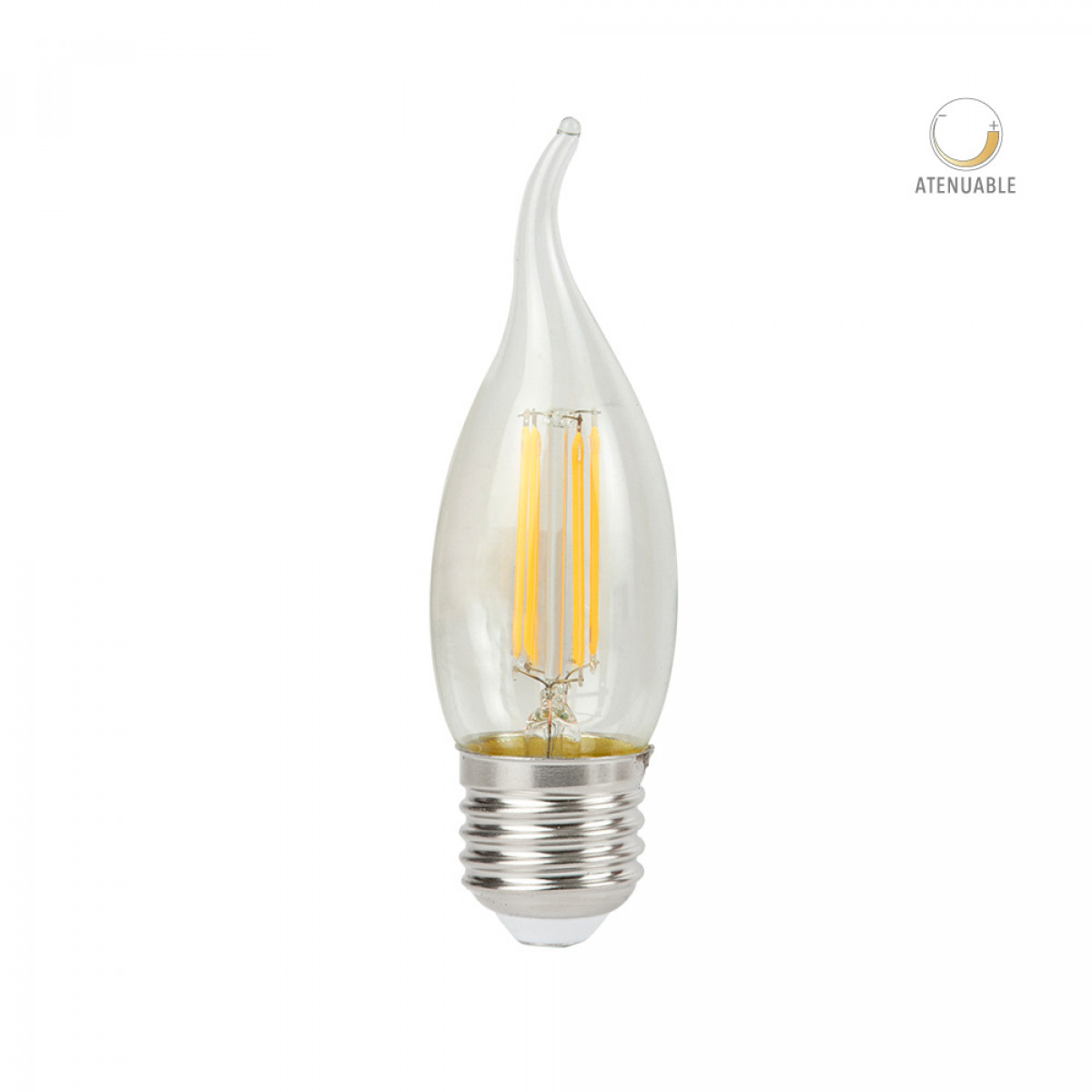 BUJIA LED VELA E27 4.5W/420LM/27K #FFE27D-LEDF001/27