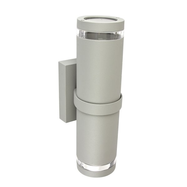 LAMPARA PARED 2LXE26/PAR20 15.3X36.6CM#H-1075/S