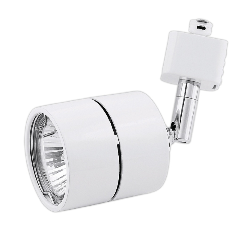 CABEZA P/RIEL ARR37 GU10 BLANCO #YSN-367L/B