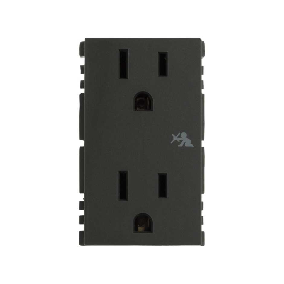 TOMA DOBLE S/PLACA.#25424-38