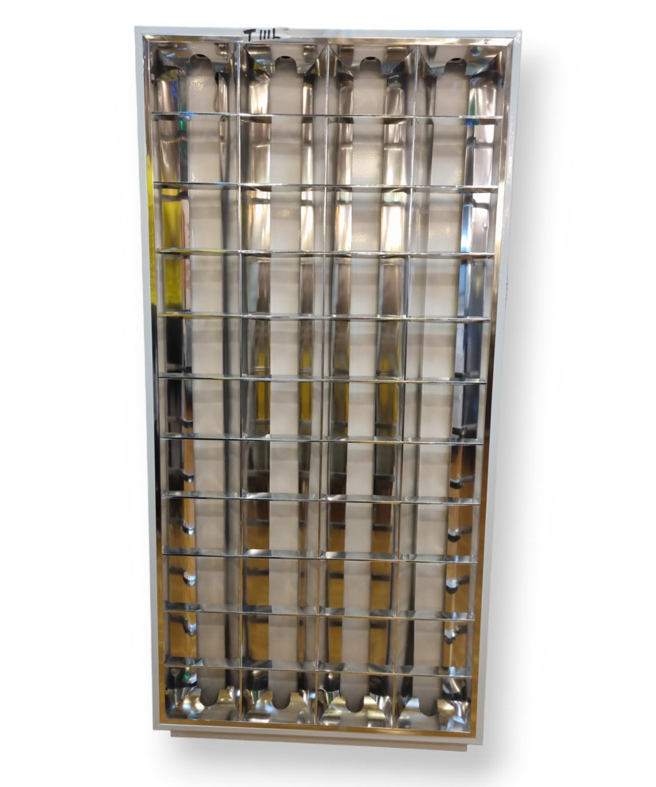 LUMINARIA EMPOTRADA 2X4 C/REGILLA 4X18W/65K#FS308A/0455155