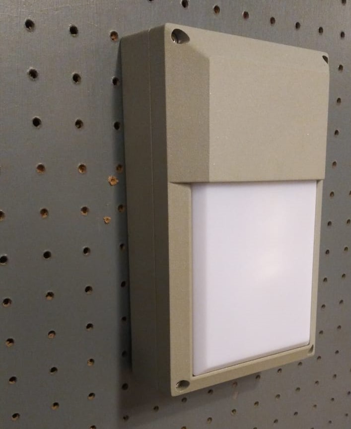 APLIQUE EXT SILVER/PLAST # 6765W