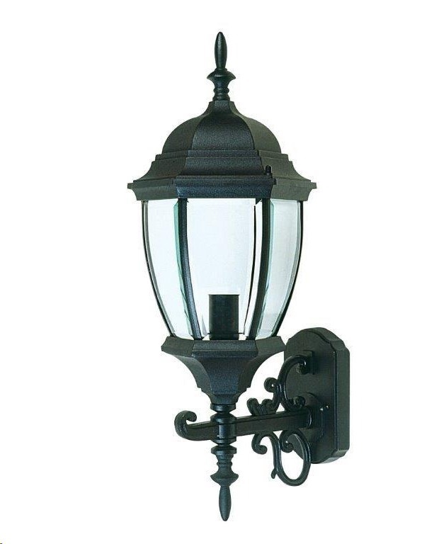 FAROL PARED 1XE27 NE.#4065W-BK