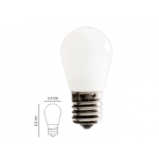 BOMBILLO LED MINI 1W/30K# S11LEDE17GLOBOBC