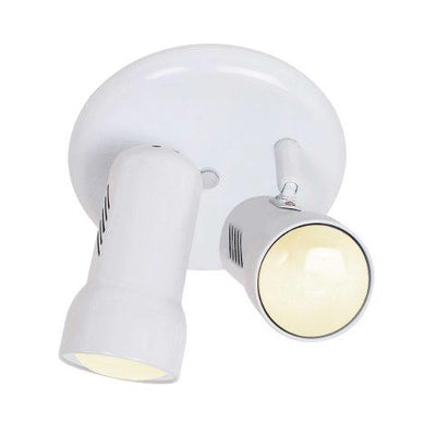 REFLECTOR DOBLE 2XE27 PAR20# 2LPLATE-BL