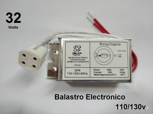BAL.ELECTRONICO CIRC-32W/127V # 0723130