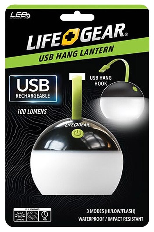 LINTERNA ESFERA USB/100LM/14HRS #DR-41-3969