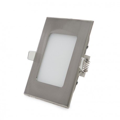OJO PANEL SATIN CUAD 6W/320LM/64K/5"# 10147A-DL-S/04635-4