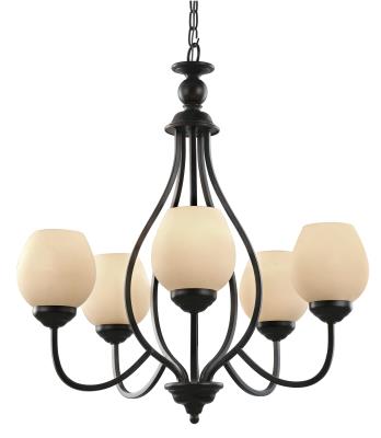 CHANDELIER 5L/E26#70535 ROB