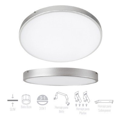 PLAFON #PTLLED-01RD/9W/30(X)