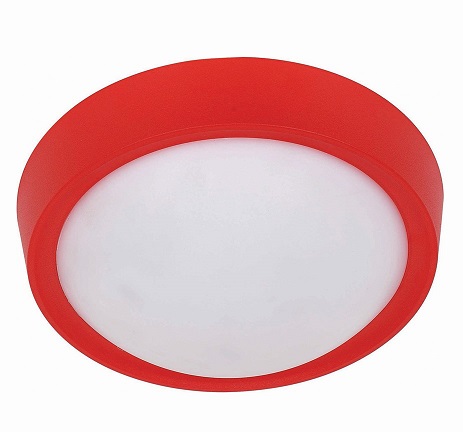 PLAFON  PLAST. ROJO 11"# 30035A-RD