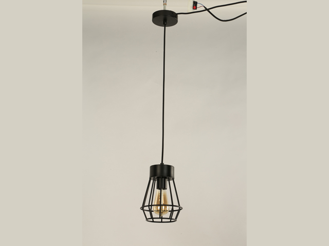 L.COLG VINTAGE 1*E26 17*22.5CM# 26714A-BK