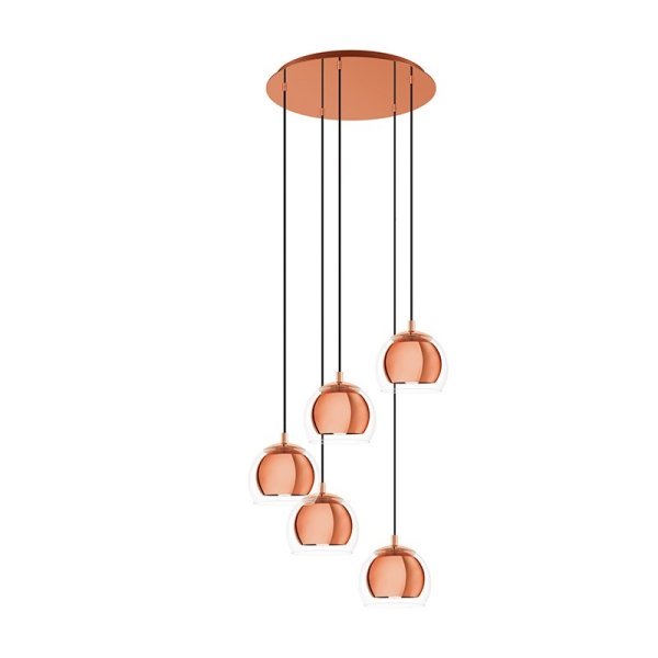 L.COLG ROCAMAR 1 COBRE 5*E26 58CM#98595