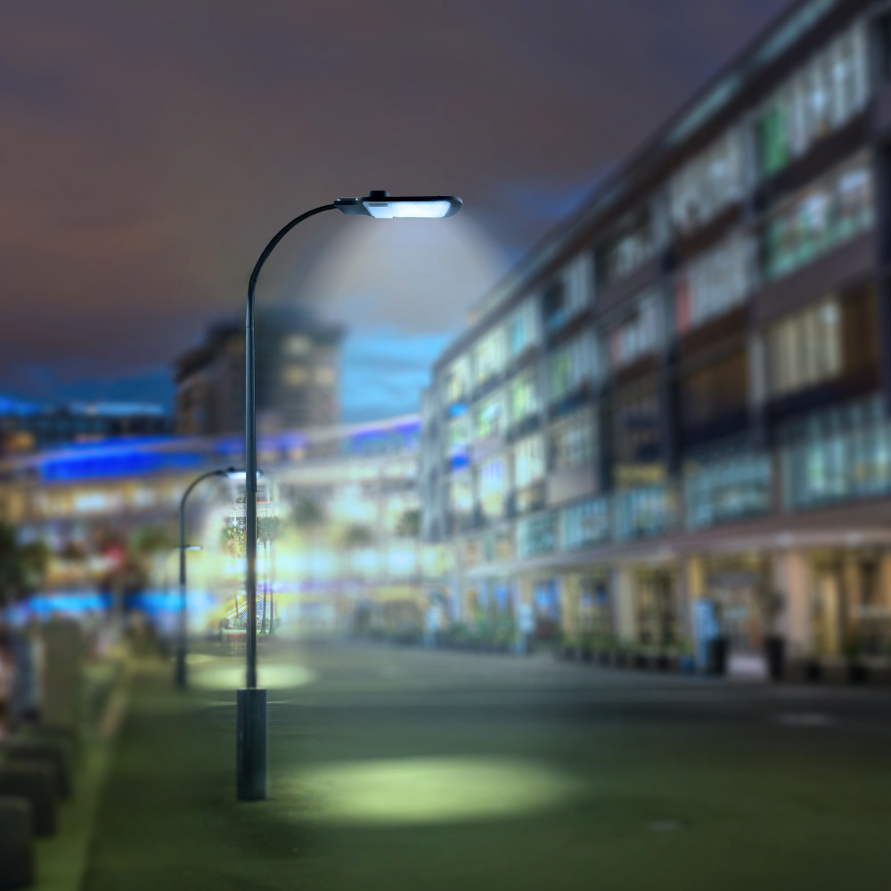 LUMINARIA  60W/6000LM/60K C/FOTOCELDA # 60ESLED730MV65S - Imagen 2