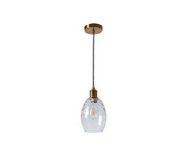 L.COLGANTE VINTAGE 1L*E27#CV0113P-1AG-CL