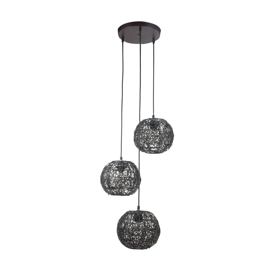 L.COLG RATTAN 3L/E27 CF # 92457-9