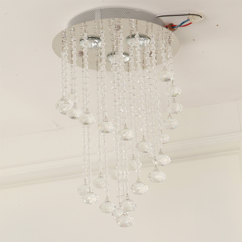 L.CRISTAL 3*GU10 40*40*7CM # 26359B
