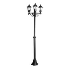 POSTE FAROL 3L/E27 NE # E057BK-03