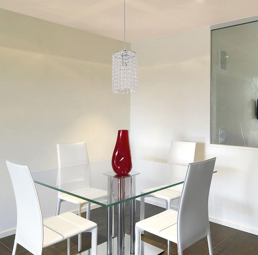 L.COLGA CRISTAL 1L/E27 # 04564-4 - Imagen 2