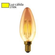 BOMB. LED VINTAGE 4.5W/E14/AMBAR# E33480
