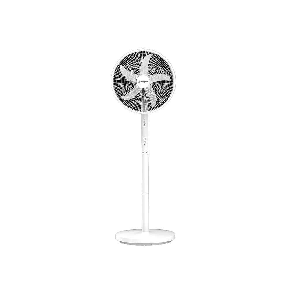 ABANICO PEDESTAL  RECARGABLE 16” BL 3EN1# 72942
