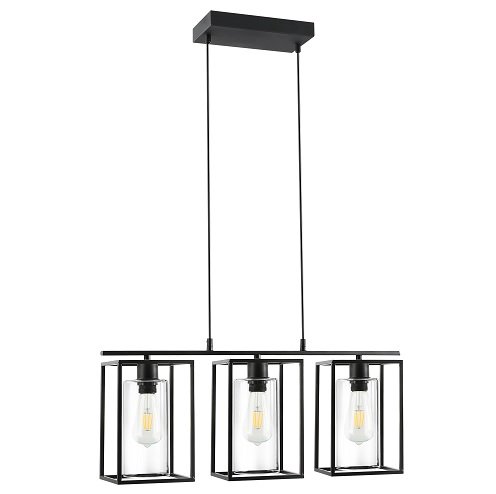 L.COLG BARRA 3LXE27 NE #26705C-BK