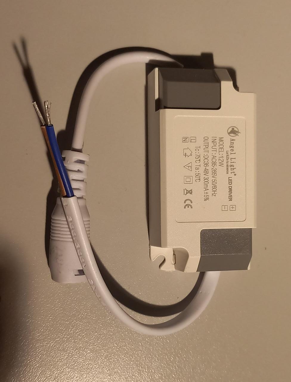 DRIVER P/LED 12W 36V-48V # A105-DR-12W