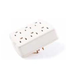 TOMACORRIENTE 6TOMA GRIS 125V/15A# ENF206