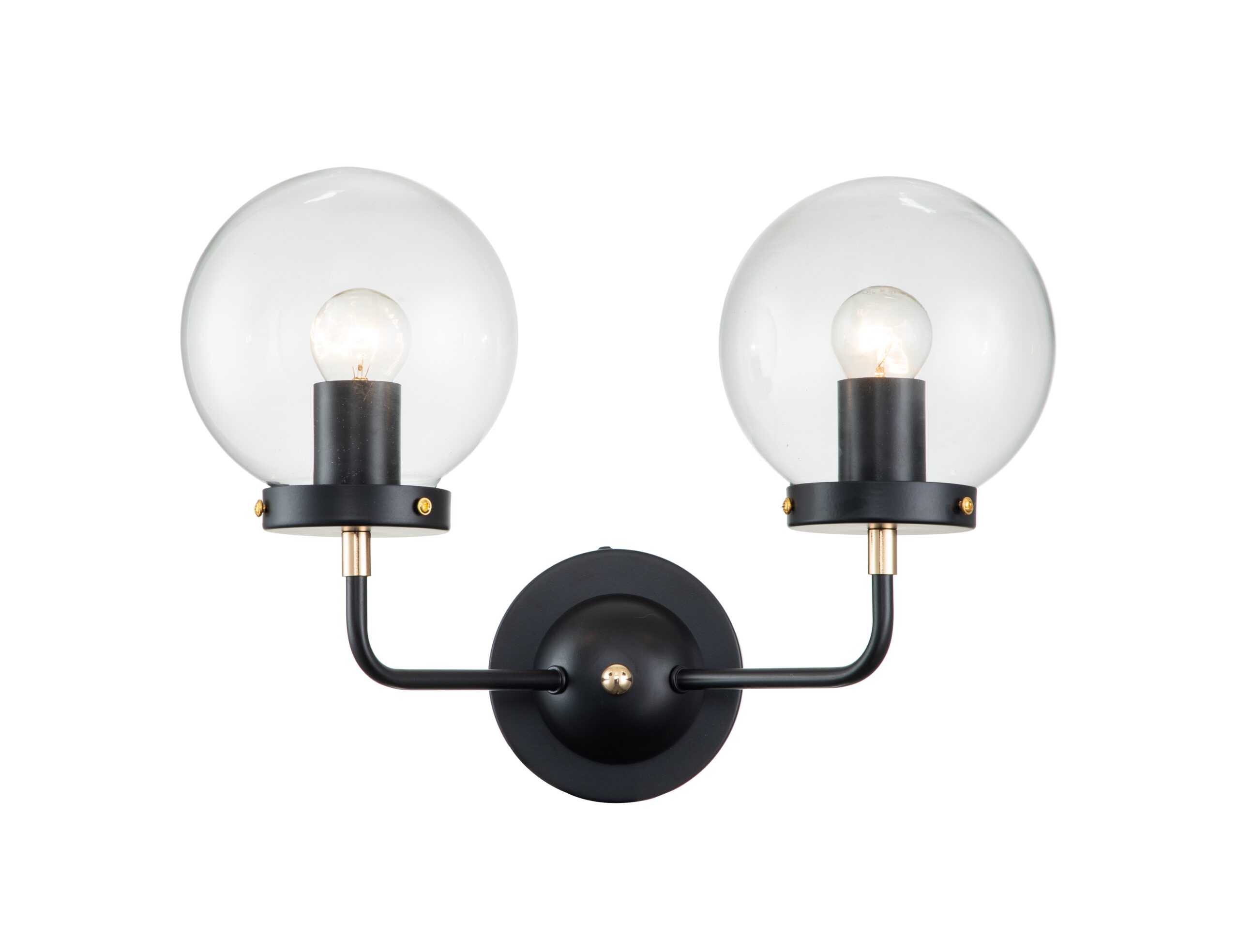 L.PARED GLOBO 2LXE27 NE# 26925A-2W