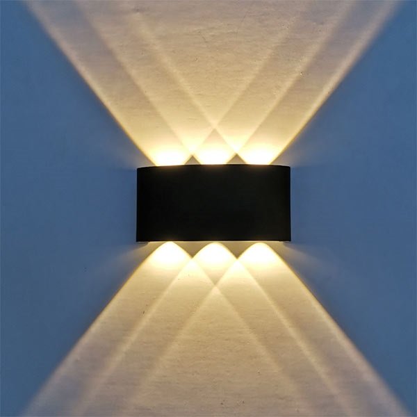 L.PARED LED 6W/IP44/30K # ML-27075A-BK