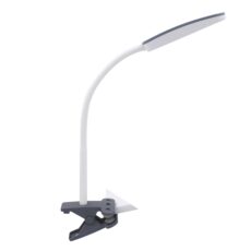 L.ESCRITORIO LED  CLIP GRIS# 212049T-LED-GRY