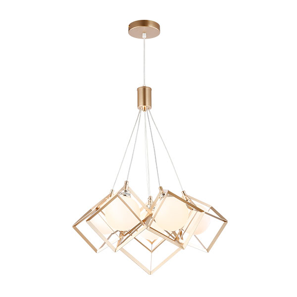 L.COLGANTE CUBOS 6XG9 12CMX15CM DOR #IL-DEC102B