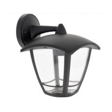 L.PARED 8W/500LM/40K/IP44 # 56039A-BK