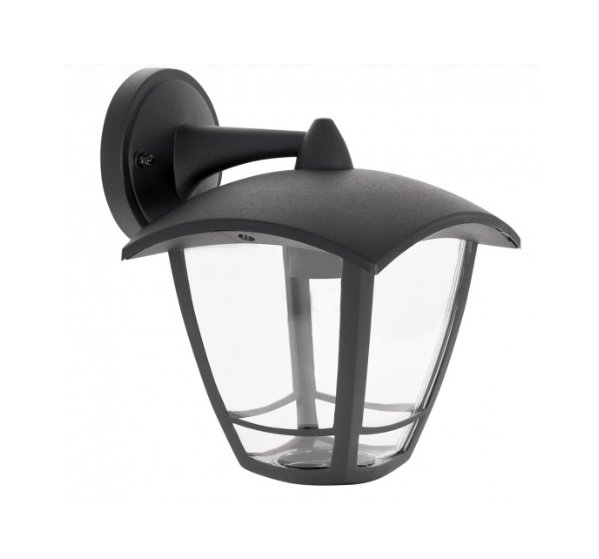 L.PARED 8W/500LM/40K/IP44 # 56039A-BK