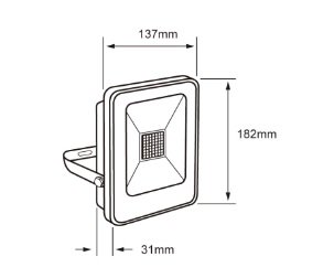 REFLECTOR LED 50W/4500LM/30K #50LQLEDT30MVN - Imagen 2