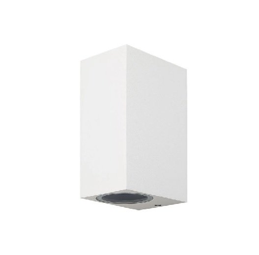L.PARED EXT 2XGU10 IP54 WH # 56023A-WH