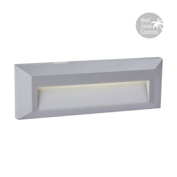 L.ESCALERA RECT 1.5W/120LM/41K # HLED-801/G