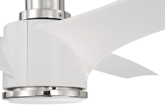 ABANICO PHOEBE WIFI 4272CFM 12W/645LM/30K  60" WH/SN #PHB60WPLN3 - Imagen 2
