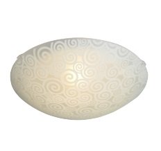 PLAFON ENROLLADO 1LXE27 # 123022CM-1WH