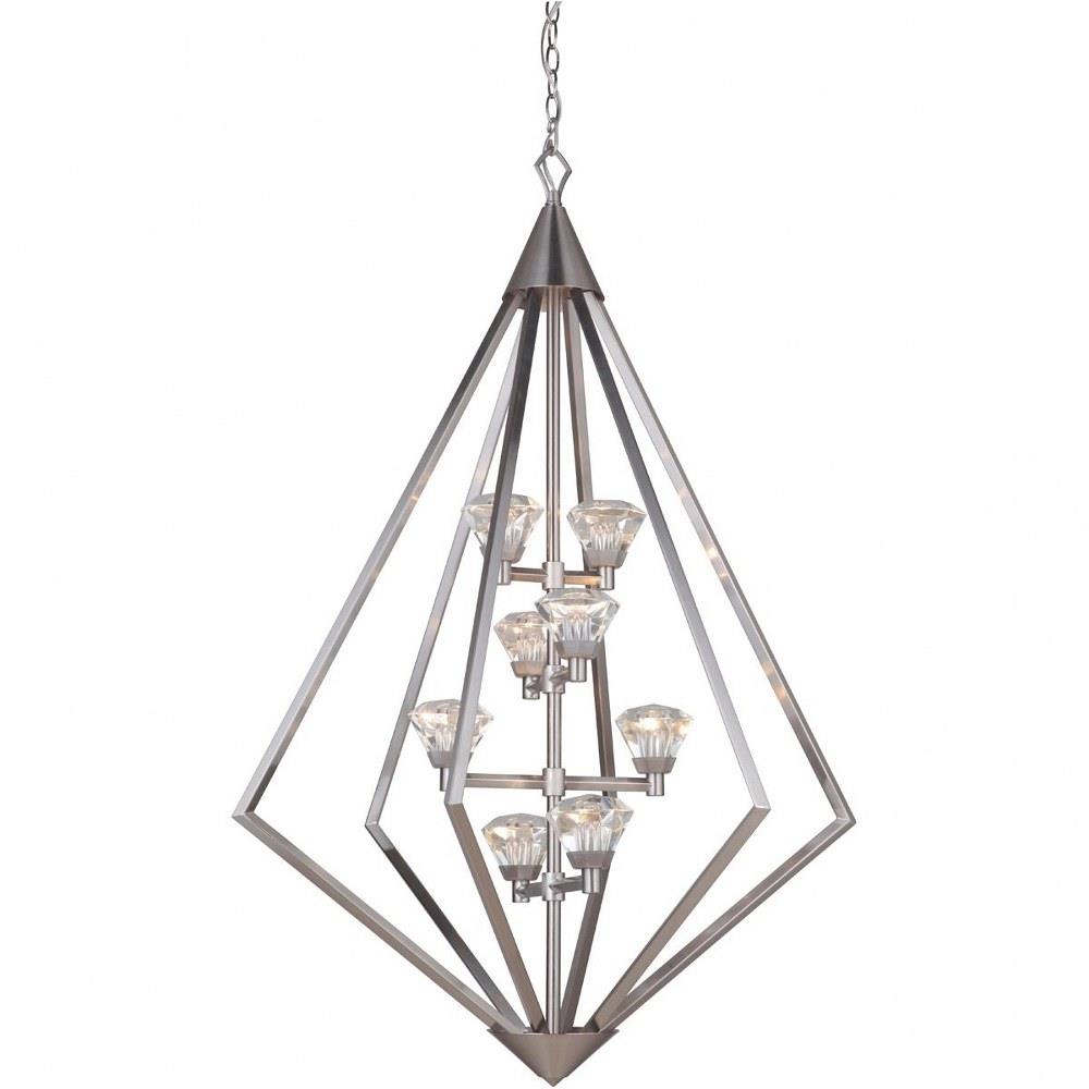 L.COLG FOYER 8L/32W/30K # 49738-BNK-LED