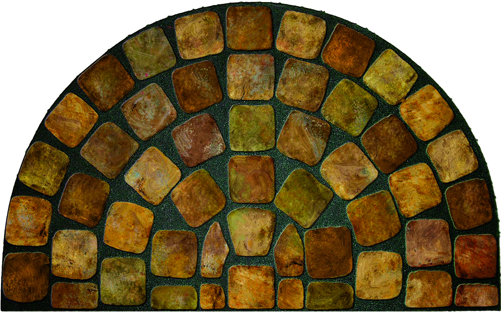 ALFOMBRA EXTERIOR 55X90CM MEDIEVAL STONES #AP-742-4134K