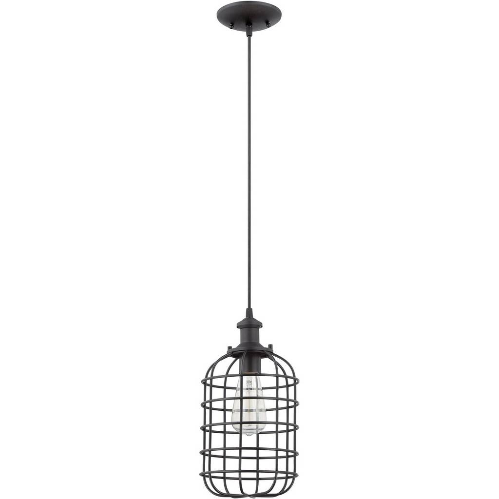 L.COLGANTE VINTAGE OVAL 1XE27 #P330MBK1