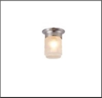 L.TECHO VASO/ESM 1XE27 SC# 31031A-SC