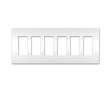 PLACA 6GANG BLANCA #RWP266W