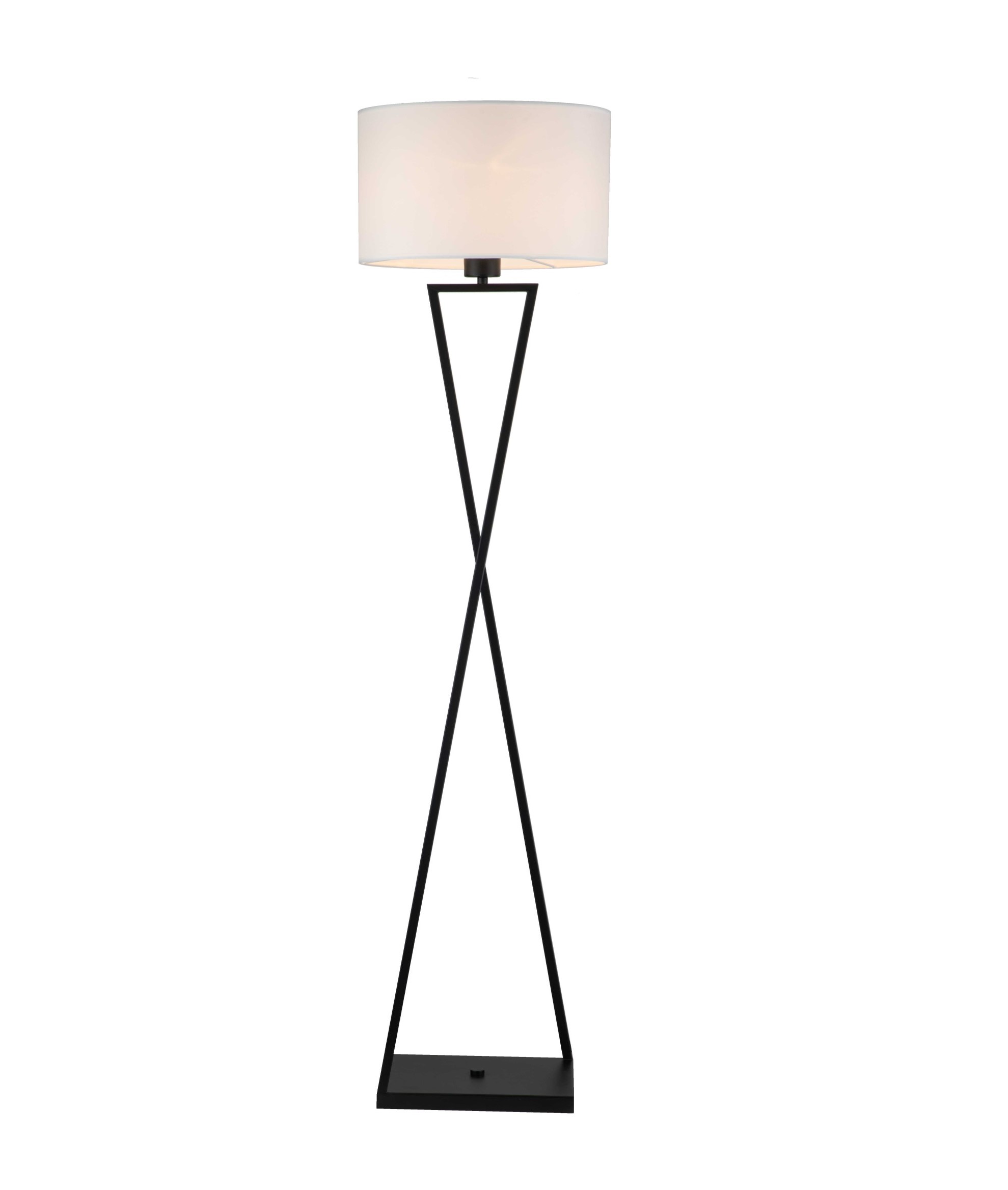 L.PIE C/SOMBRA 1XE27 D30X150CM NE #56157A-BK