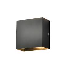 L. PARED 6W/LM../30K 10X10X5CM 85-265V #50133B-BK
